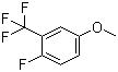 structure of CAS# 127271-65-2, 3-Trifluoromethyl-4-fluoroanisole