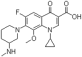 structure of CAS# 127294-70-6, 巴洛沙星