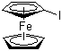 structure of CAS# 1273-76-3, 1-Iodoferrocene