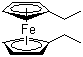structure of CAS# 1273-97-8, 1,1'-二乙基二茂铁
