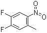 structure of CAS# 127371-50-0, 4,5-Difluoro-2-nitrotoluene