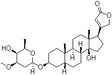 CAS 登录号：12738-19-1, 夹竹桃苷