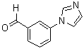 structure of CAS# 127404-22-2, 3-(1H-咪唑-1-基)苯甲醛