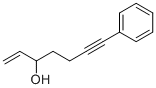 structure of CAS# 1276664-16-4, 7-苯基庚-1-烯-6-炔-3-醇
