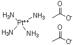 CAS 登录号：127733-97-5, (SP-4-1)-四氨合铂二乙酸盐