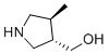 structure of CAS# 1279034-51-3, ((3S,4S)-4-Methylpyrrolidin-3-yl)methanol