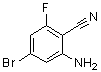 structure of CAS# 1279865-14-3, 2-氨基-4-溴-6-氟苯甲腈