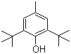 structure of CAS# 128-37-0, 2,6-Di-tert-butyl-4-methylphenol