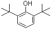 structure of CAS# 128-39-2, 2,6-Di-tert-butylphenol