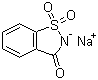 CAS # 128-44-9, Saccharin sodium, Sodium 1,2-benzisothiasolin-3-one-1,1-dioxide, 1,2-Benzisothiazol-3(2H)-one 1,1-dioxide sodium salt