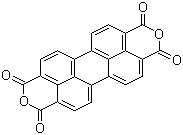 structure of CAS# 128-69-8, 3,4,9,10-苝四羧酸酐