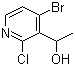 structure of CAS# 128071-88-5, 1-(4-溴-2-氯吡啶-3-基)乙醇