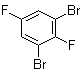 structure of CAS# 128259-68-7, 1,3-二溴-2,5-二氟苯