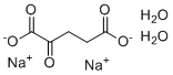 CAS # 1282616-74-3, Disodium 2-oxoglutarate dihydrate, a-Ketoglutaric acid disodium dihydrate