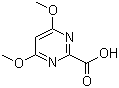 structure of CAS# 128276-50-6, 4,6-二甲氧基嘧啶-2-羧酸
