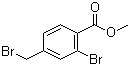 structure of CAS# 128577-48-0, 2-溴-4-溴甲基苯甲酸甲酯
