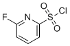 structure of CAS# 128583-07-3, 6-氟吡啶-2-磺酰基氯化物