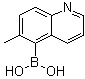 structure of CAS# 1287753-42-7, (6-Methylquinolin-5-yl)boronic acid