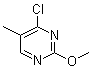 structure of CAS# 1289385-41-6, 4-氯-2-甲氧基-5-甲基嘧啶