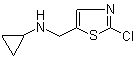 CAS # 1289388-63-1, 2-Chloro-N-cyclopropyl-5-thiazolemethanamine