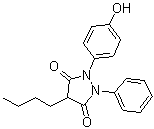 structure of CAS# 129-20-4, Oxyphenbutazone