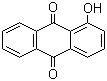 structure of CAS# 129-43-1, 1-羟基蒽醌