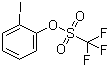 structure of CAS# 129112-26-1, 2-碘苯基三氟甲磺酸酯