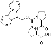 structure of CAS# 129223-22-9, N-芴甲氧羰基-脯氨酰-脯氨酸