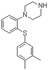 CAS # 1293489-74-3, 1-[2-[(3,4-Dimethylphenyl)thio]phenyl]piperazine