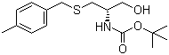 CAS 登录号：129397-85-9, (S)-[1-(羟甲基)-2-[[(4-甲基苯基)甲基]硫代]乙基]氨基甲酸叔丁酯