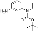 structure of CAS# 129488-00-2, 6-氨基吲哚啉-1-羧酸叔丁酯
