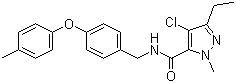structure of CAS# 129558-76-5, 唑虫酰胺