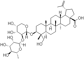 CAS 登录号：129724-84-1, 白头翁皂苷 A