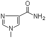 structure of CAS# 129993-47-1, 1-甲基-1H-咪唑-4-甲酰胺