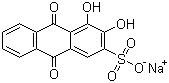 structure of CAS# 130-22-3, 茜素红 S