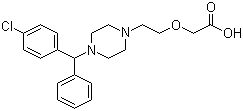 structure of CAS# 130018-77-8, Levocetirizine
