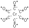 structure of CAS# 13007-92-6, Chromium hexacarbonyl