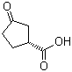 structure of CAS# 13012-38-9, (1R)-3-Oxocyclopentanecarboxylic acid
