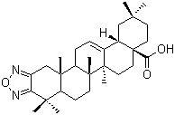CAS 登录号：130216-69-2, 12-烯并[2,3-c][1,2,5]氧二氮茂-28-齐墩果酸