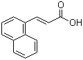 structure of CAS# 13026-12-5, 3-(1-萘基)丙烯酸