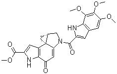 structure of CAS# 130288-24-3, Duocarmycin SA