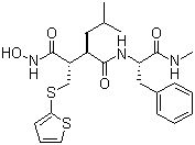structure of CAS# 130370-60-4, 巴马司他