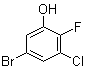 structure of CAS# 1305322-97-7, 5-溴-3-氯-2-氟苯酚