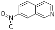 structure of CAS# 13058-73-6, 7-硝基异喹啉