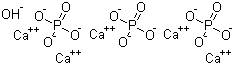 structure of CAS# 1306-06-5, 羟磷灰石