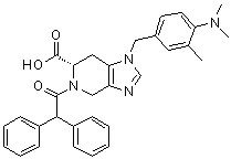 structure of CAS# 130663-39-7, PD 123319