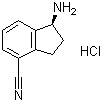 CAS # 1306763-57-4, (1S)-1-Amino-2,3-dihydro-1H-indene-4-carbonitrile hydrochloride (1:1), (S)-1-Amino-2,3-dihydro-1H-indene-4-carbonitrile hydrochloride