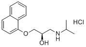 structure of CAS# 13071-11-9, 右普萘洛尔盐酸盐