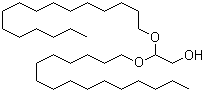 structure of CAS# 13071-60-8, 1,2-O-双十六烷基-rac-甘油