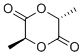 structure of CAS# 13076-19-2, (3R,6S)-rel-3,6-二甲基-1,4-二恶烷-2,5-二酮